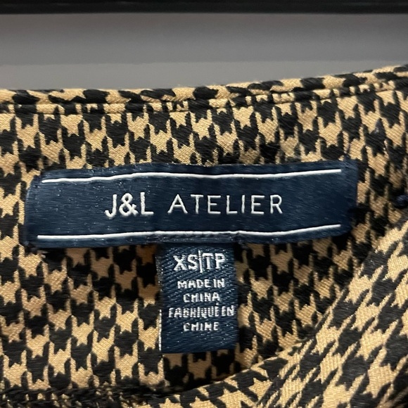 J&L Ateleir Patterned Dress Pants - Picture 3 of 3